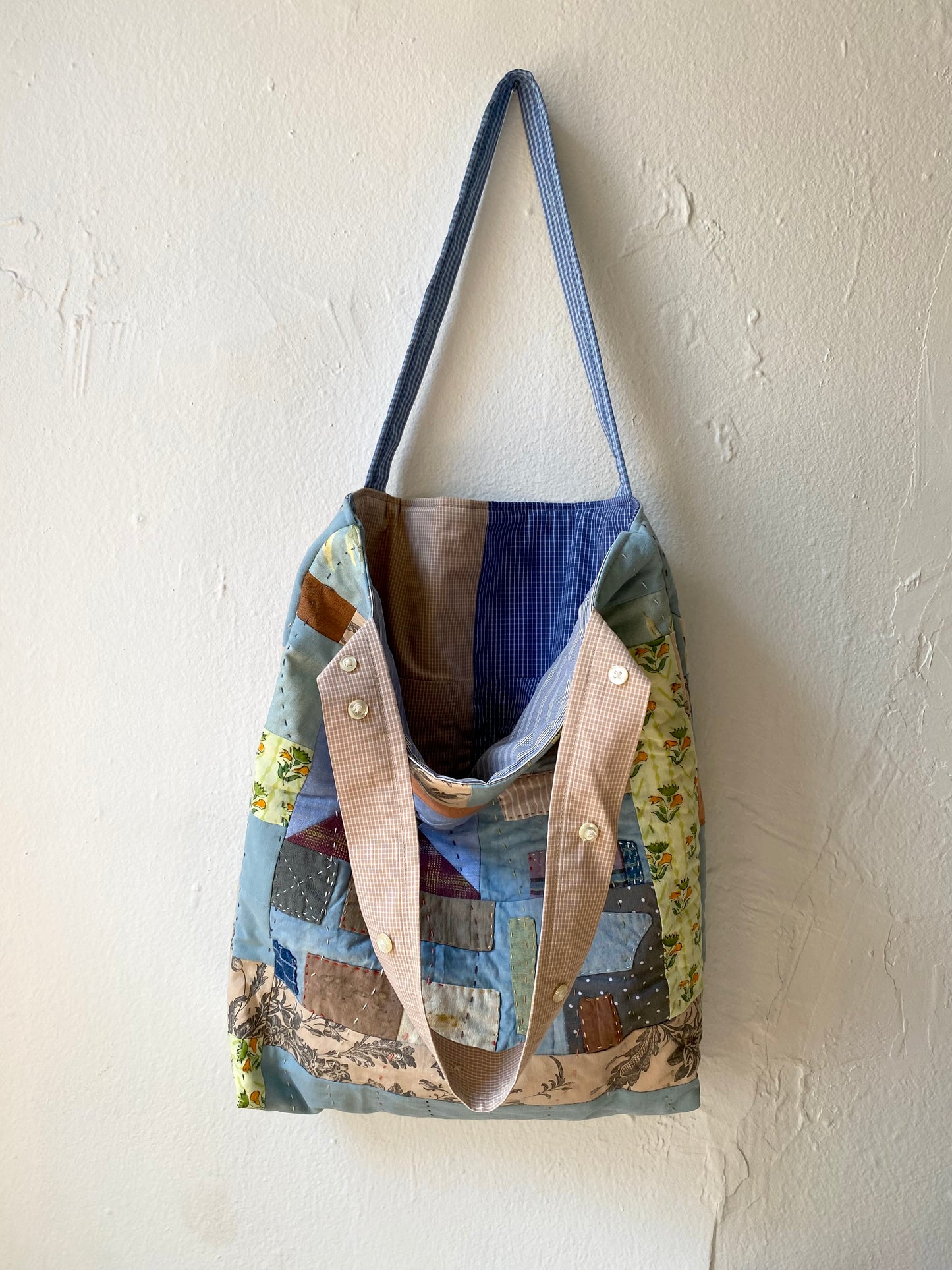 Flower Moon Quilted Tote