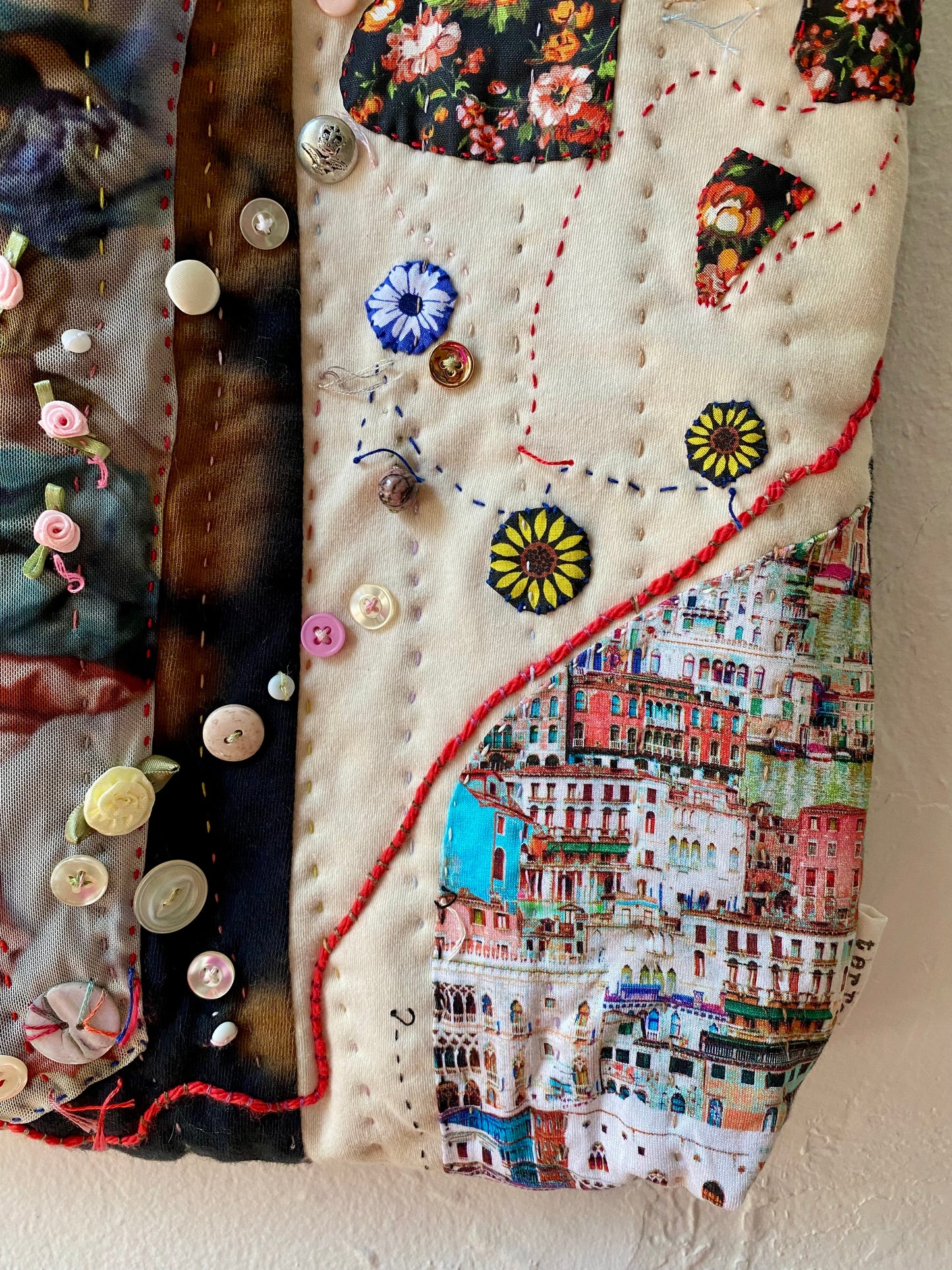 Roman Holiday Quilted Tote