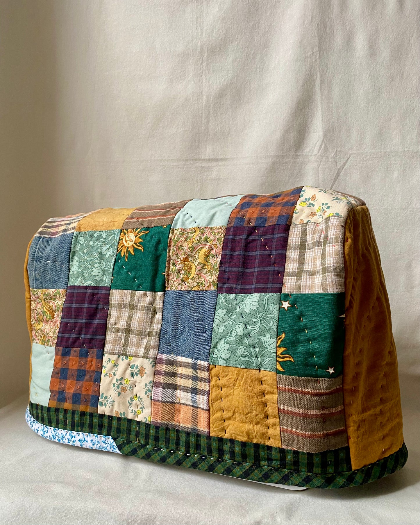 Forest Sprite Quilted Sewing Machine Cover