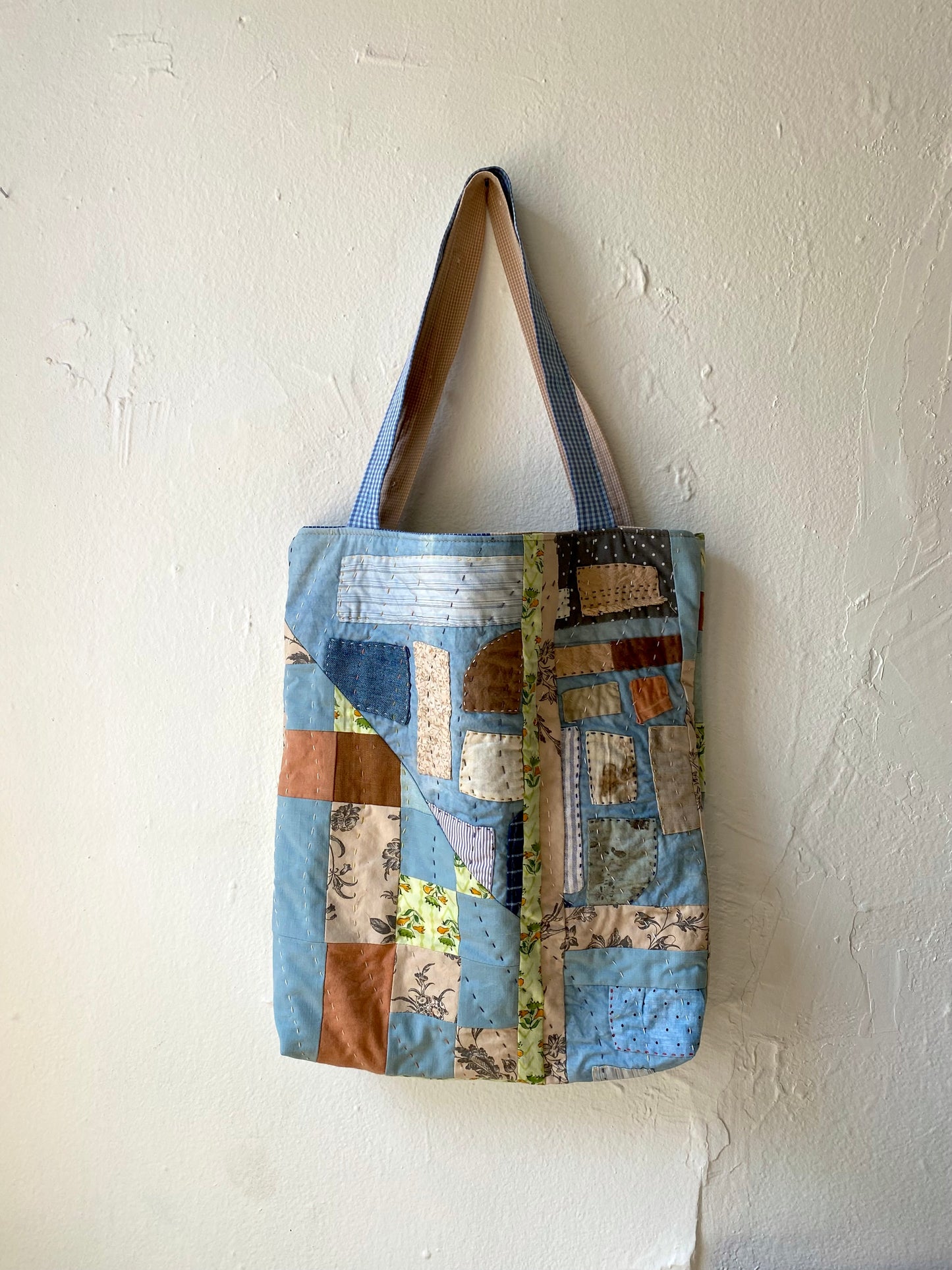 Flower Moon Quilted Tote