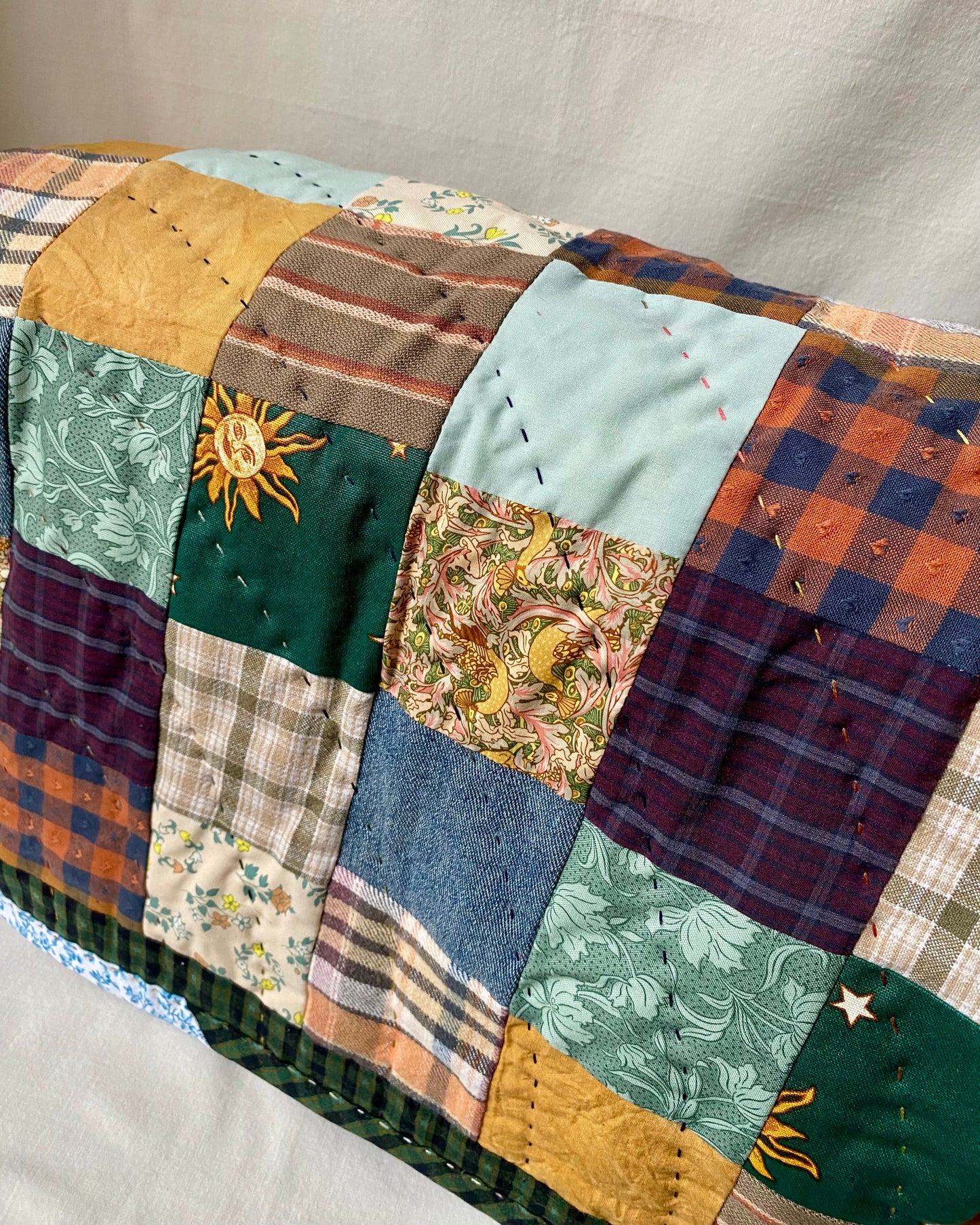 Forest Sprite Quilted Sewing Machine Cover