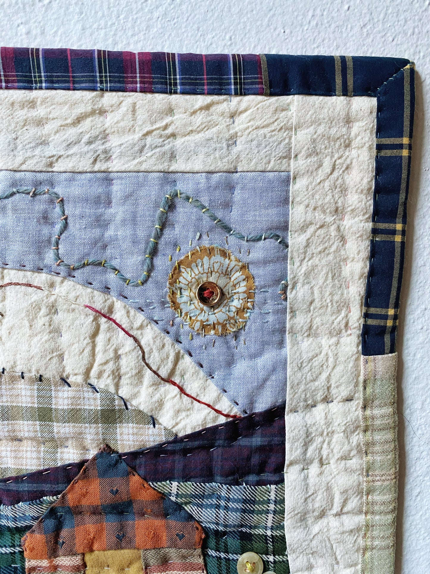 ‘Goldenrod Valley’ Wall Quilt