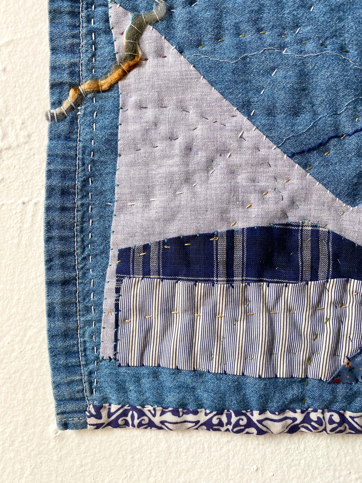 ‘Moonlit Evening’ Mini Wall Quilt