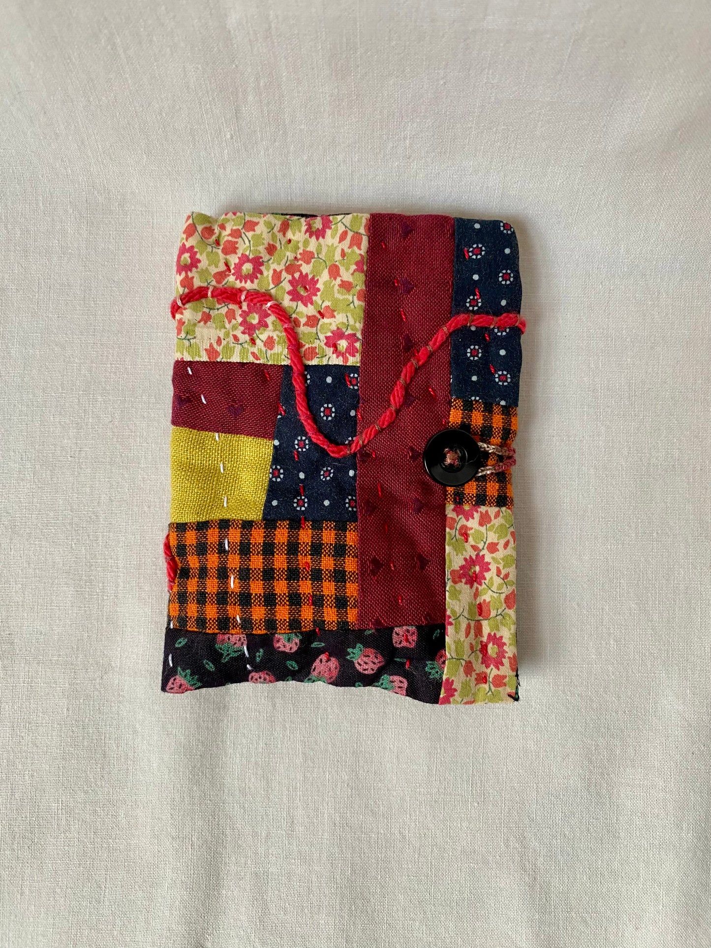 Red Berry Stitching Book