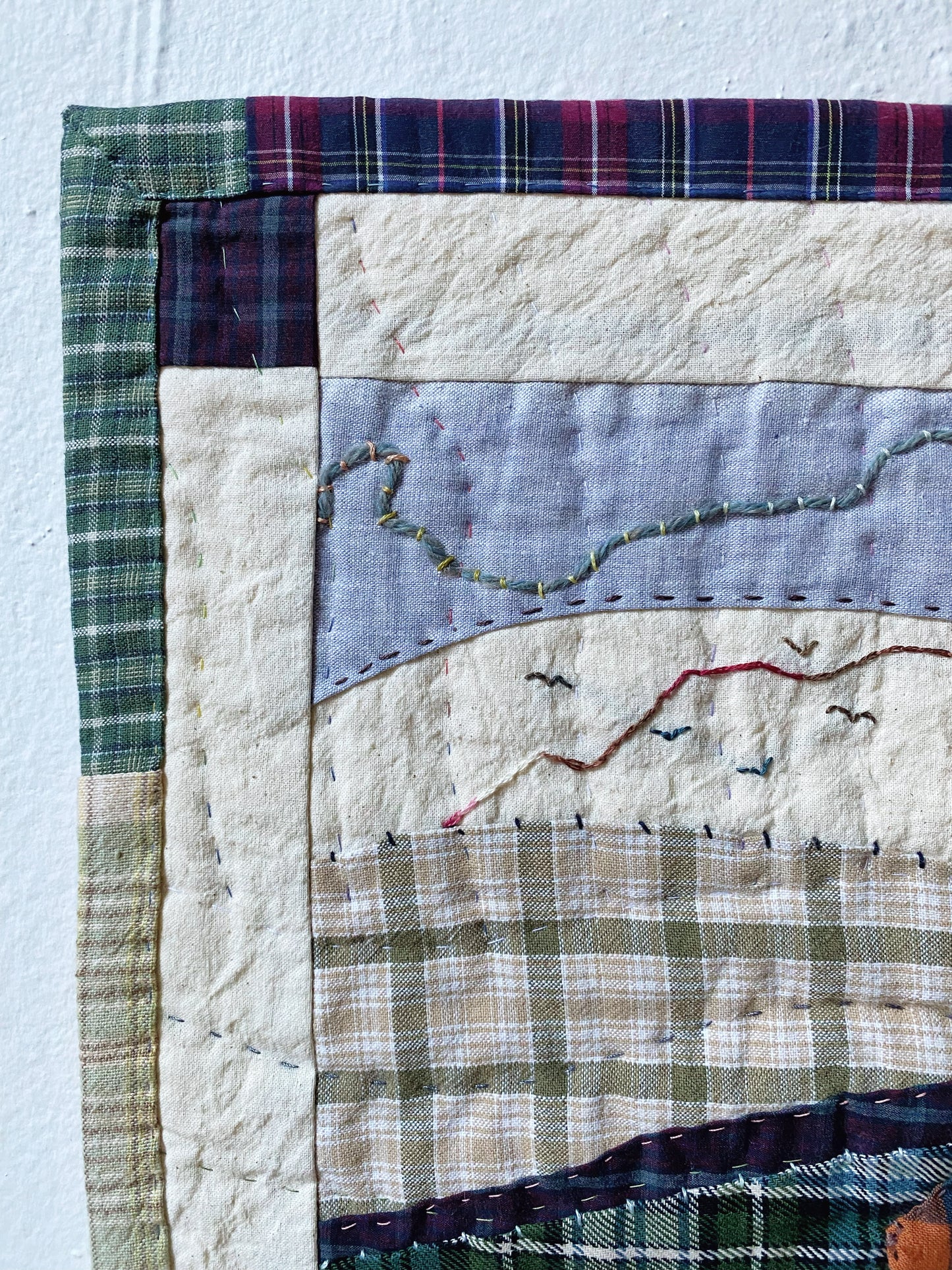 ‘Goldenrod Valley’ Wall Quilt