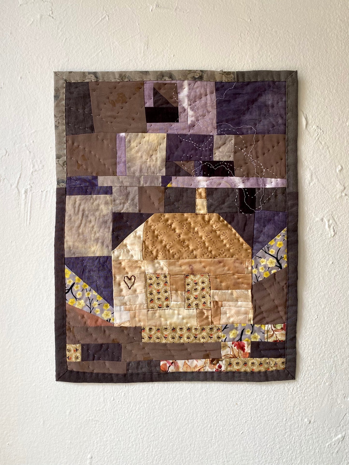 Hillside Cottage Wall Quilt