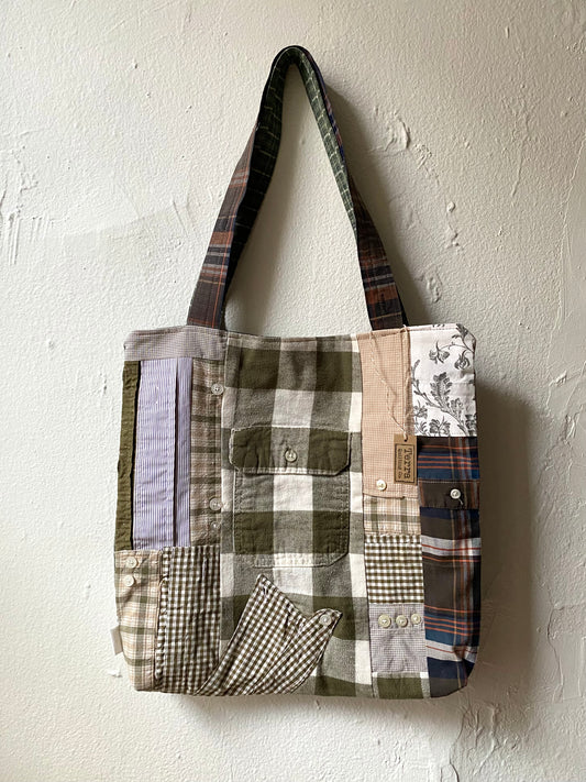 Earl Grey Patchwork Tote