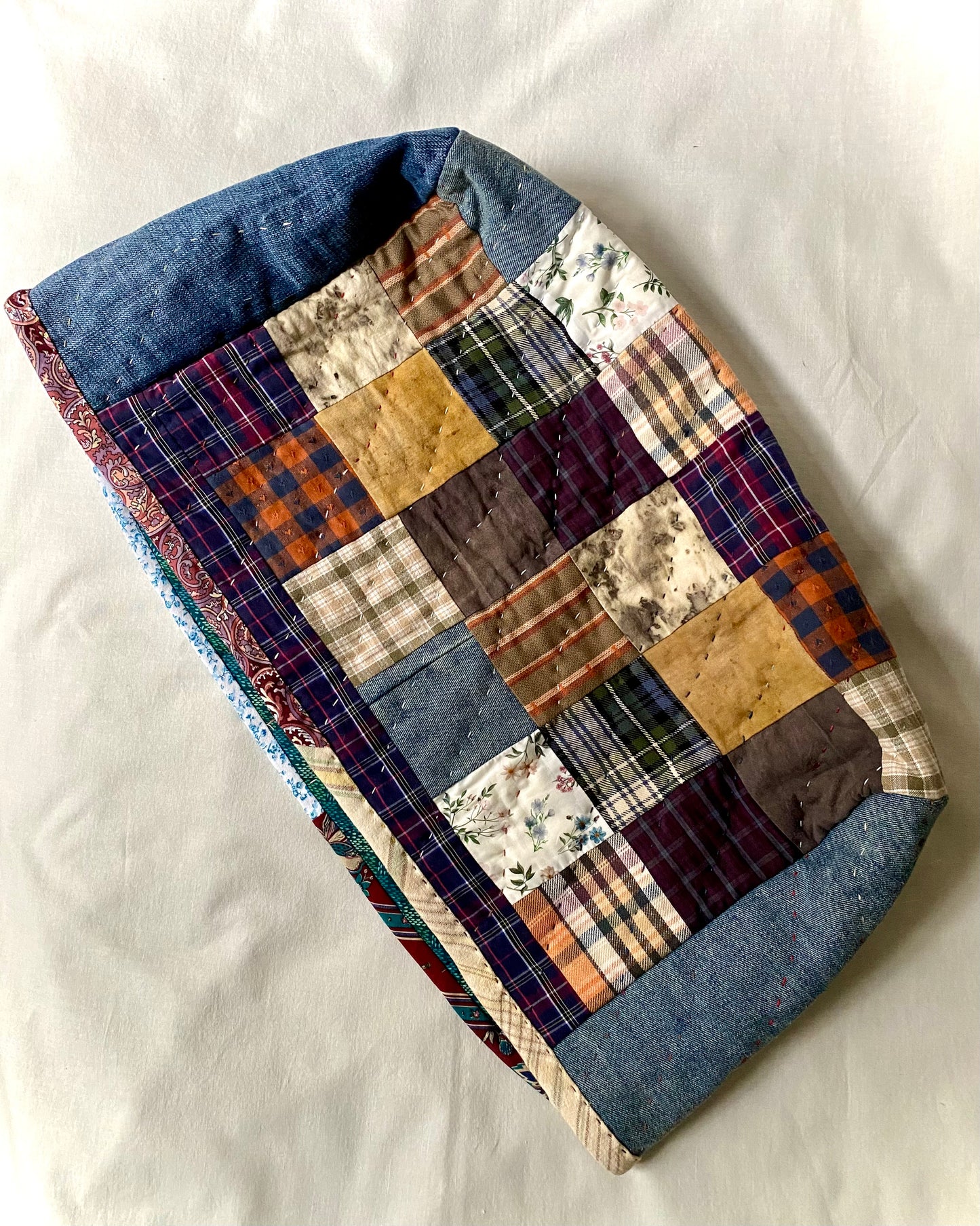 Patchwork Garden Quilted Sewing Machine Cover