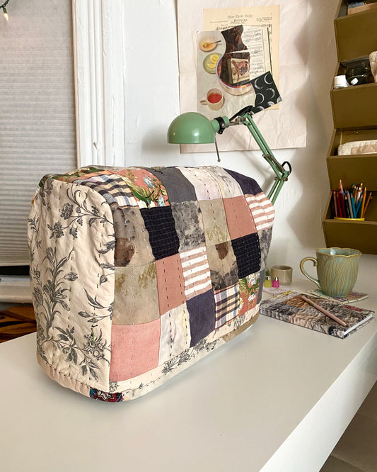 Grotto Quilted Sewing Machine Cover