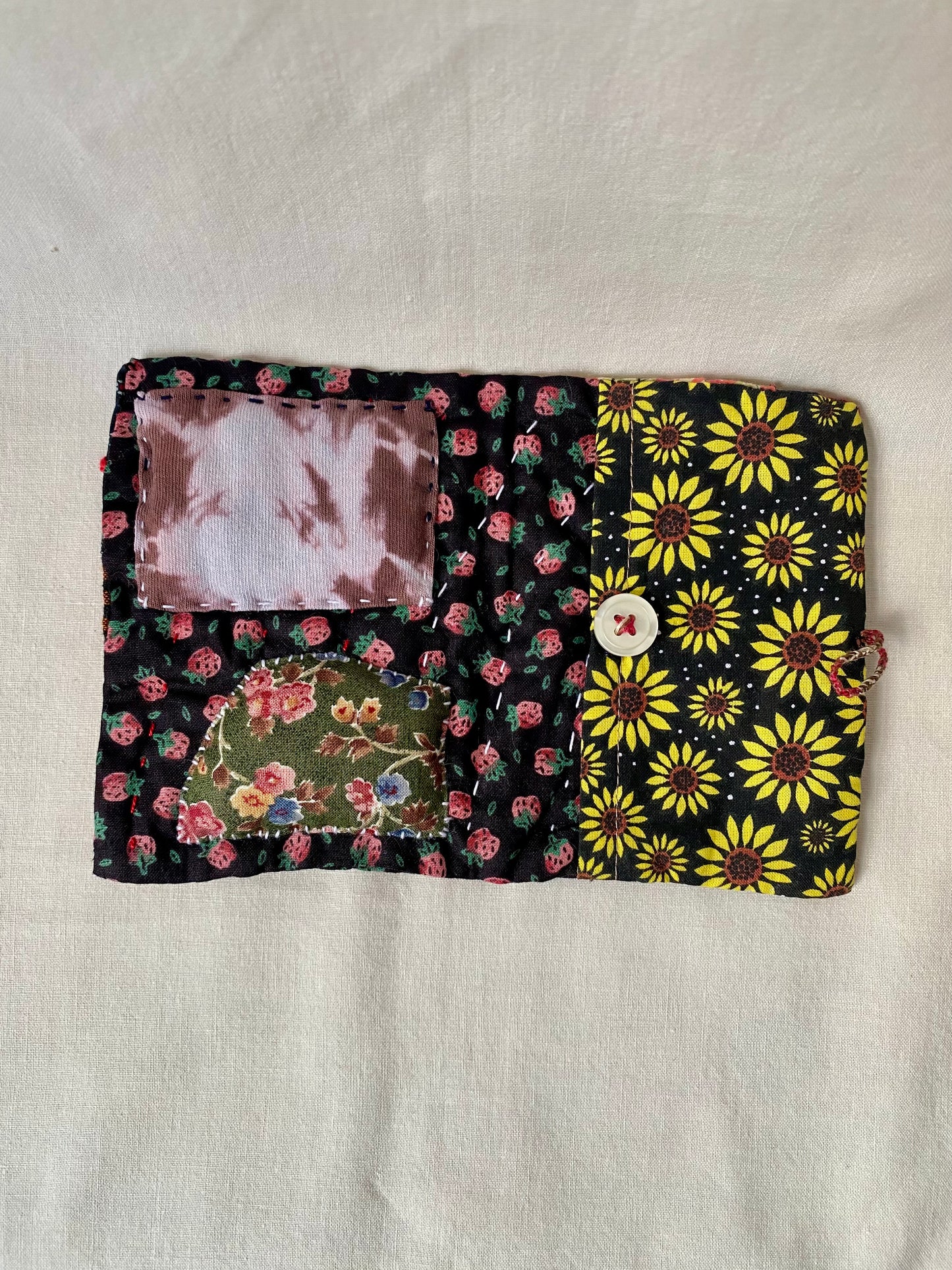 Red Berry Stitching Book