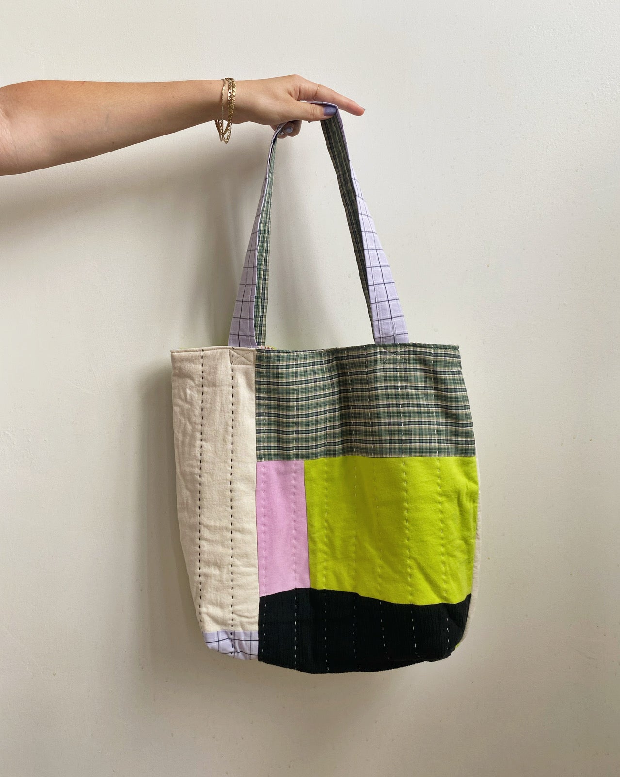 Frog Era Quilted Tote