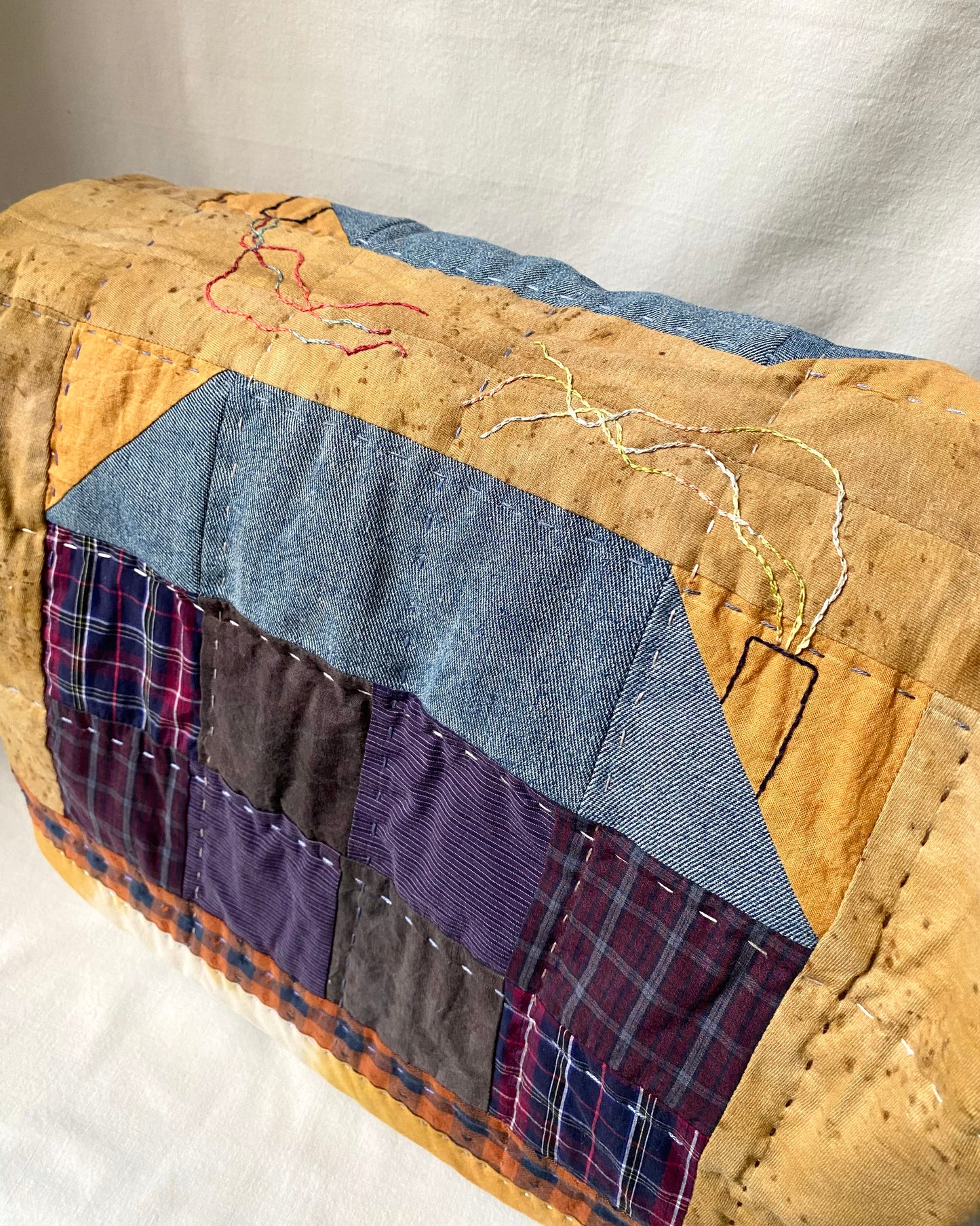 Shadow Cabin Quilted Sewing Machine Cover