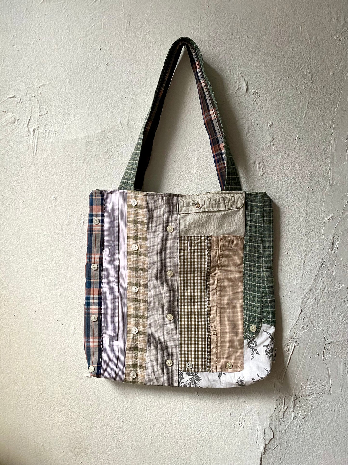 Earl Grey Patchwork Tote