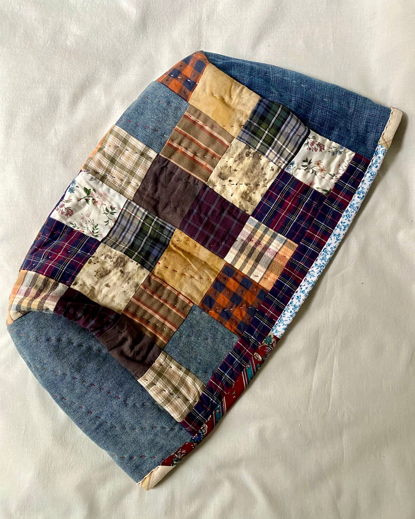 Patchwork Garden Quilted Sewing Machine Cover