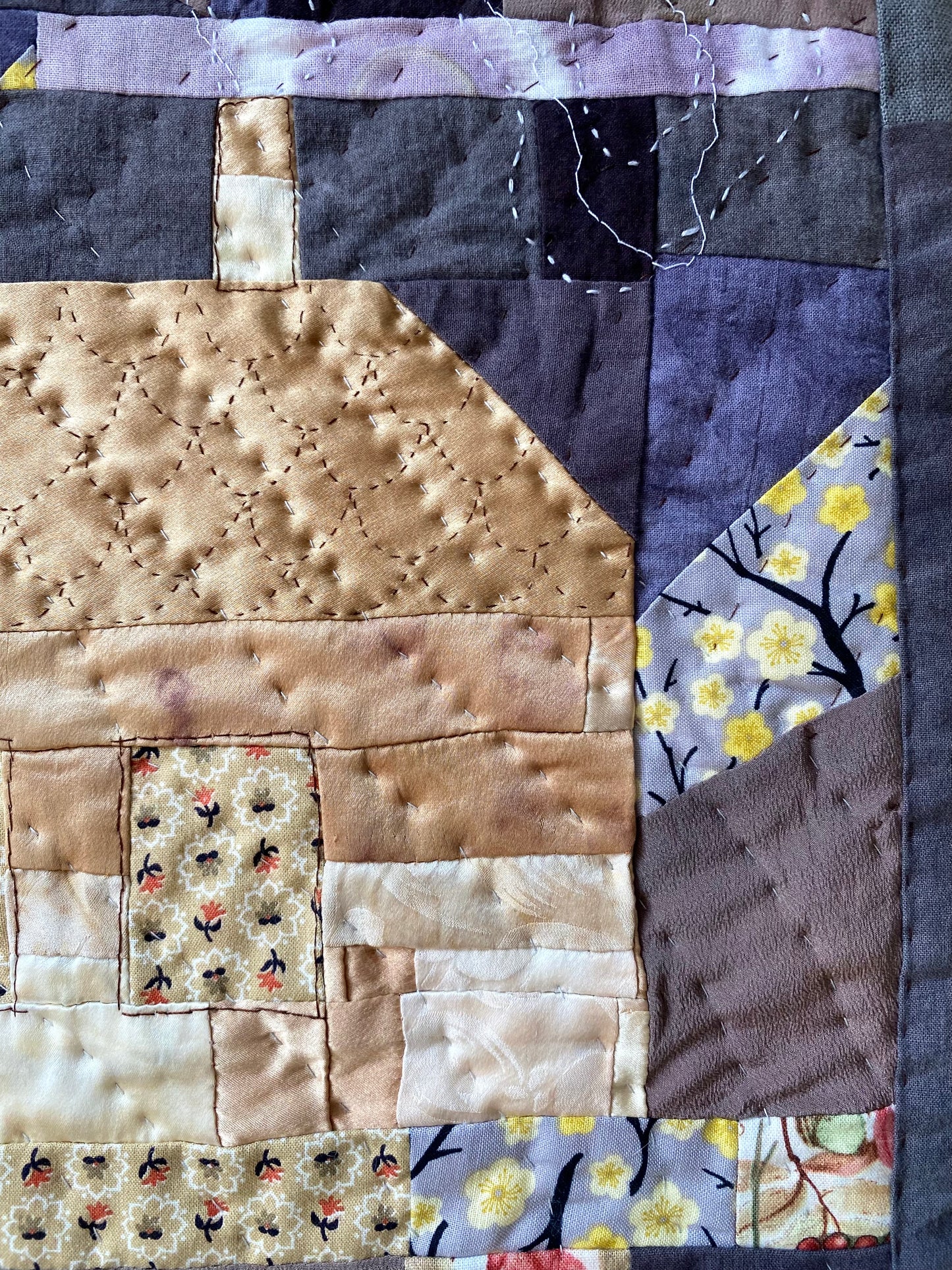 Hillside Cottage Wall Quilt