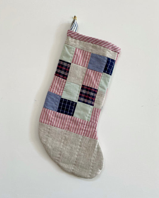 Festive Quilted Stocking