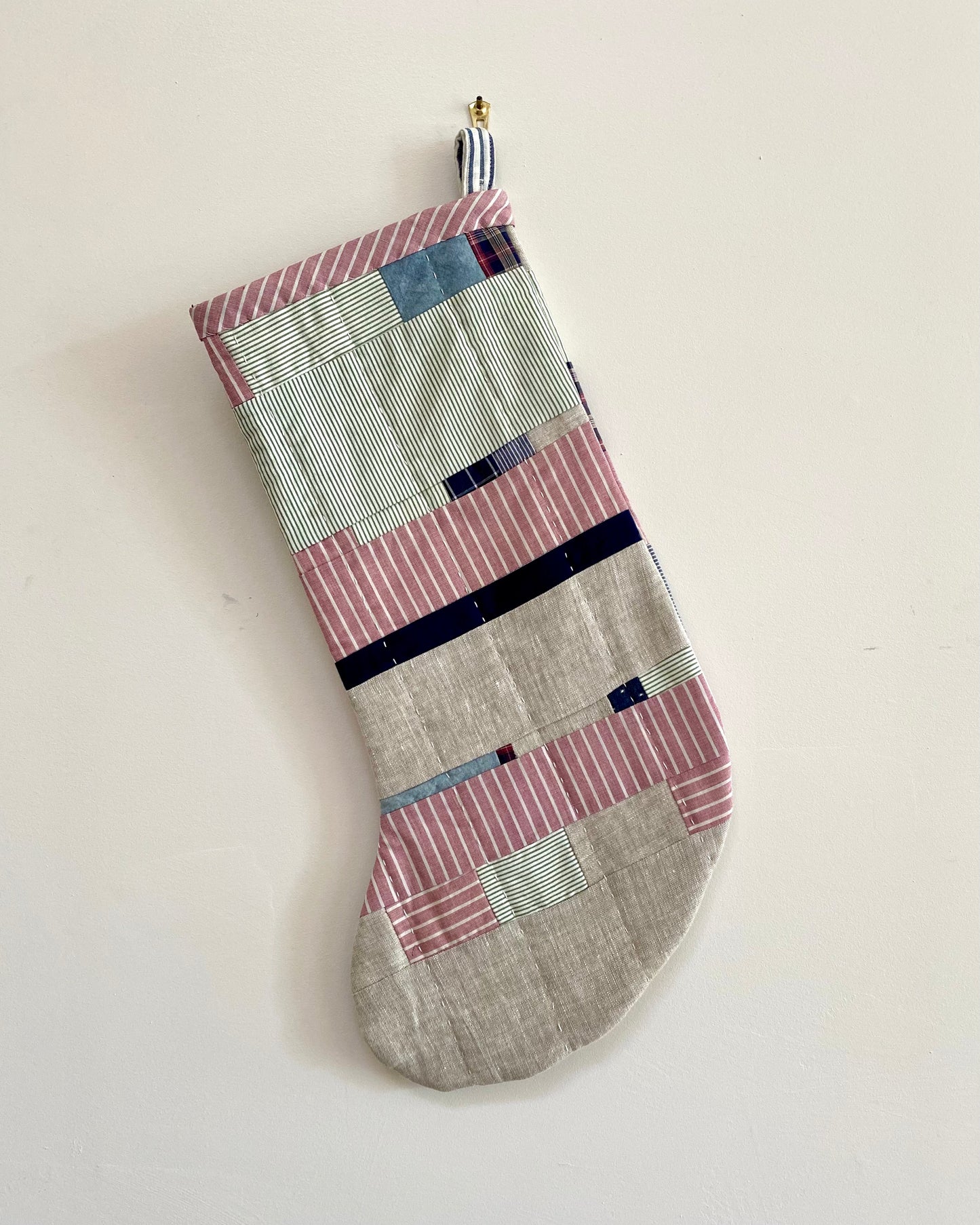 Festive Quilted Stocking