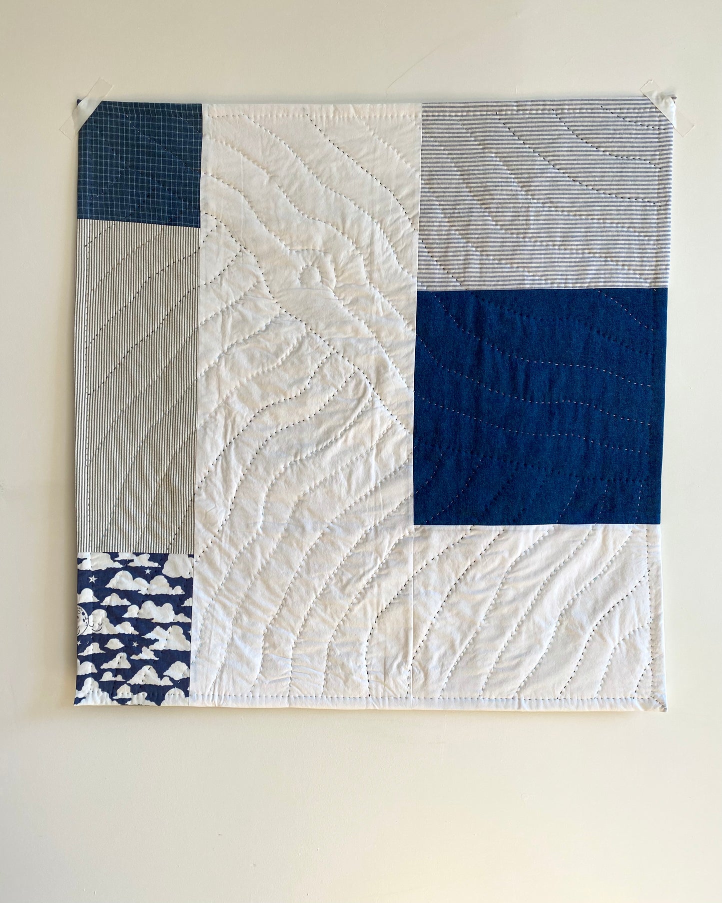 Blue Moon Baby Quilt